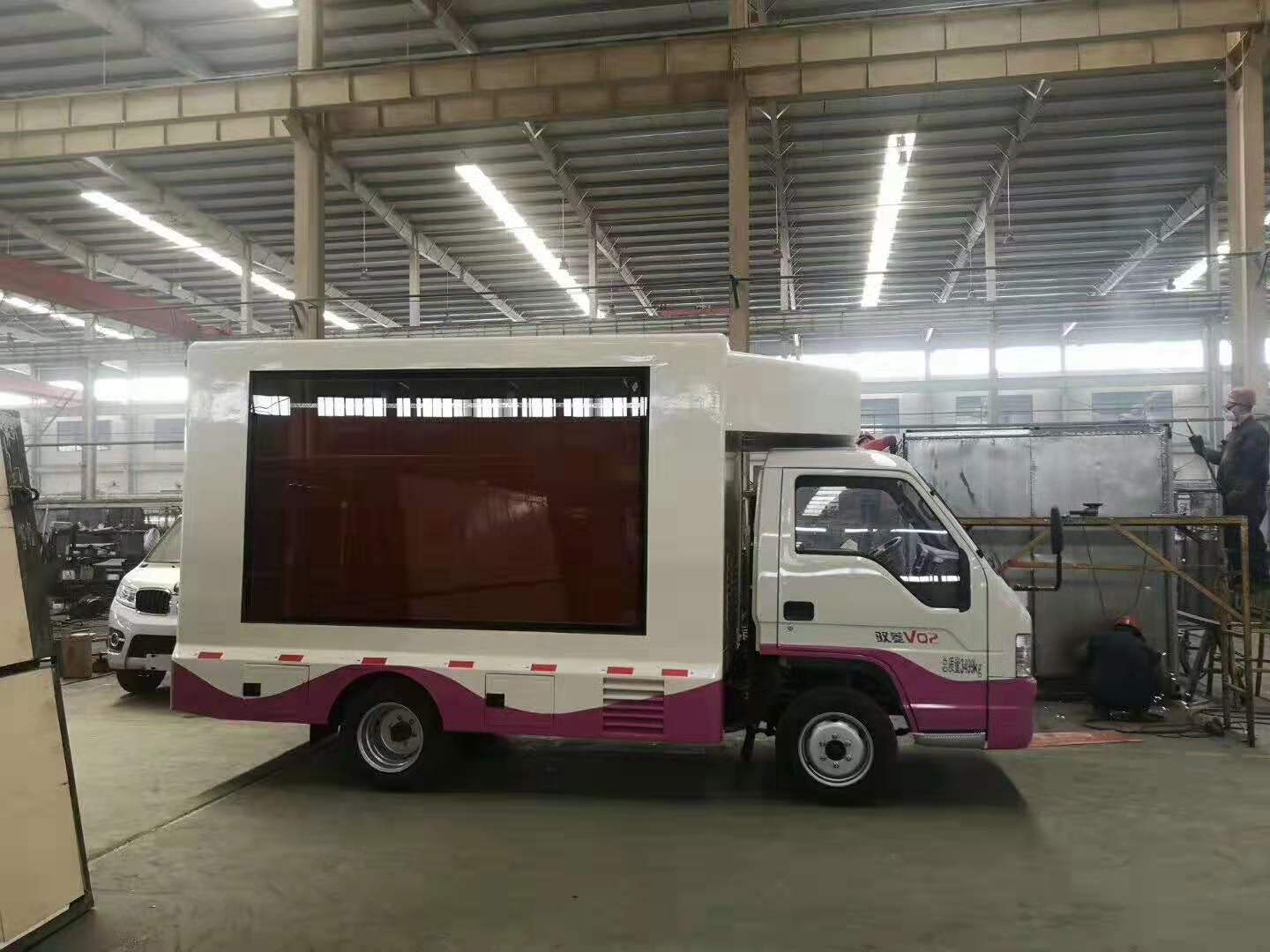 程力福田宣傳車側面圖