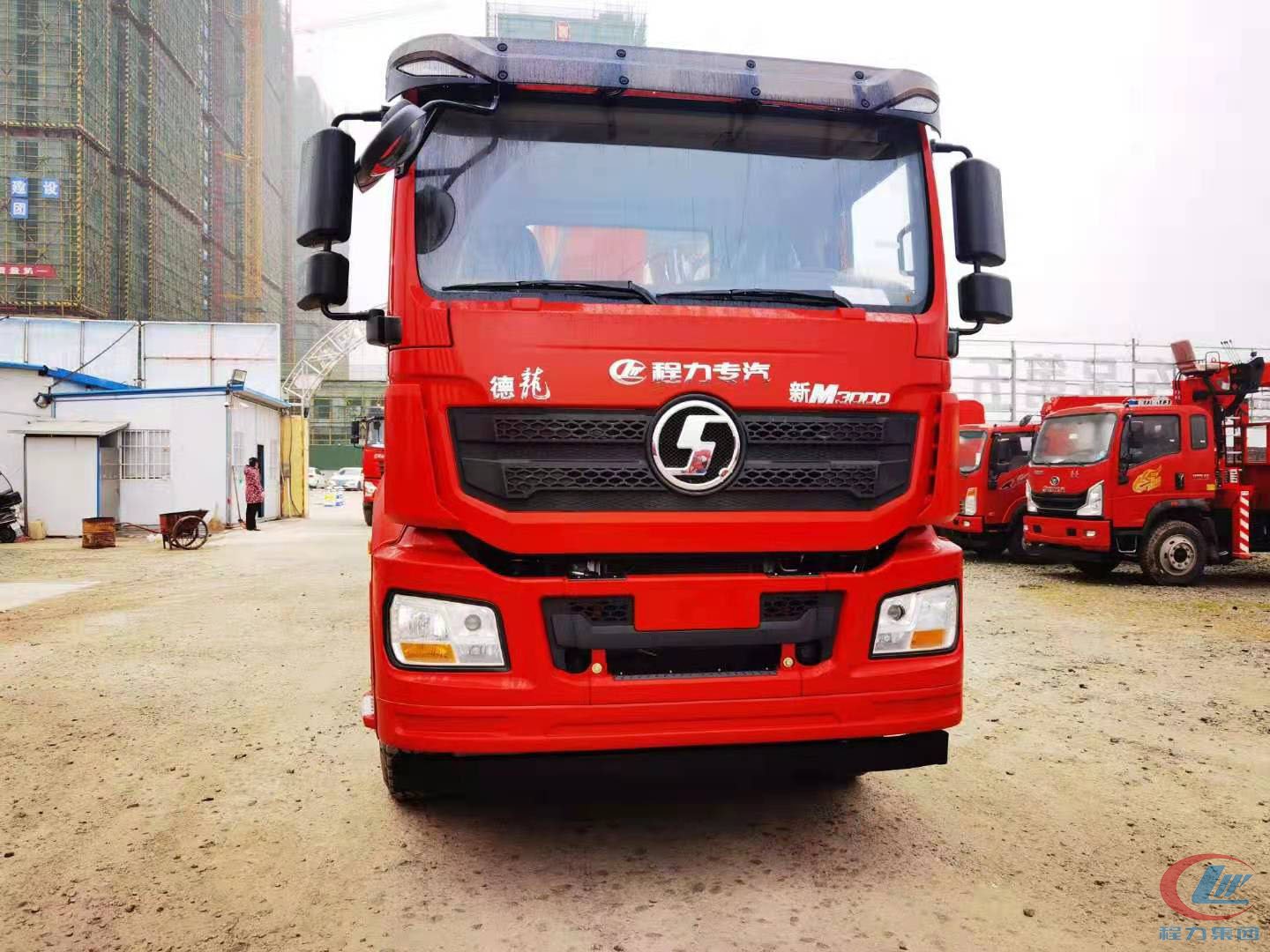 國(guó)六陜汽德龍濰柴前四后八隨車吊