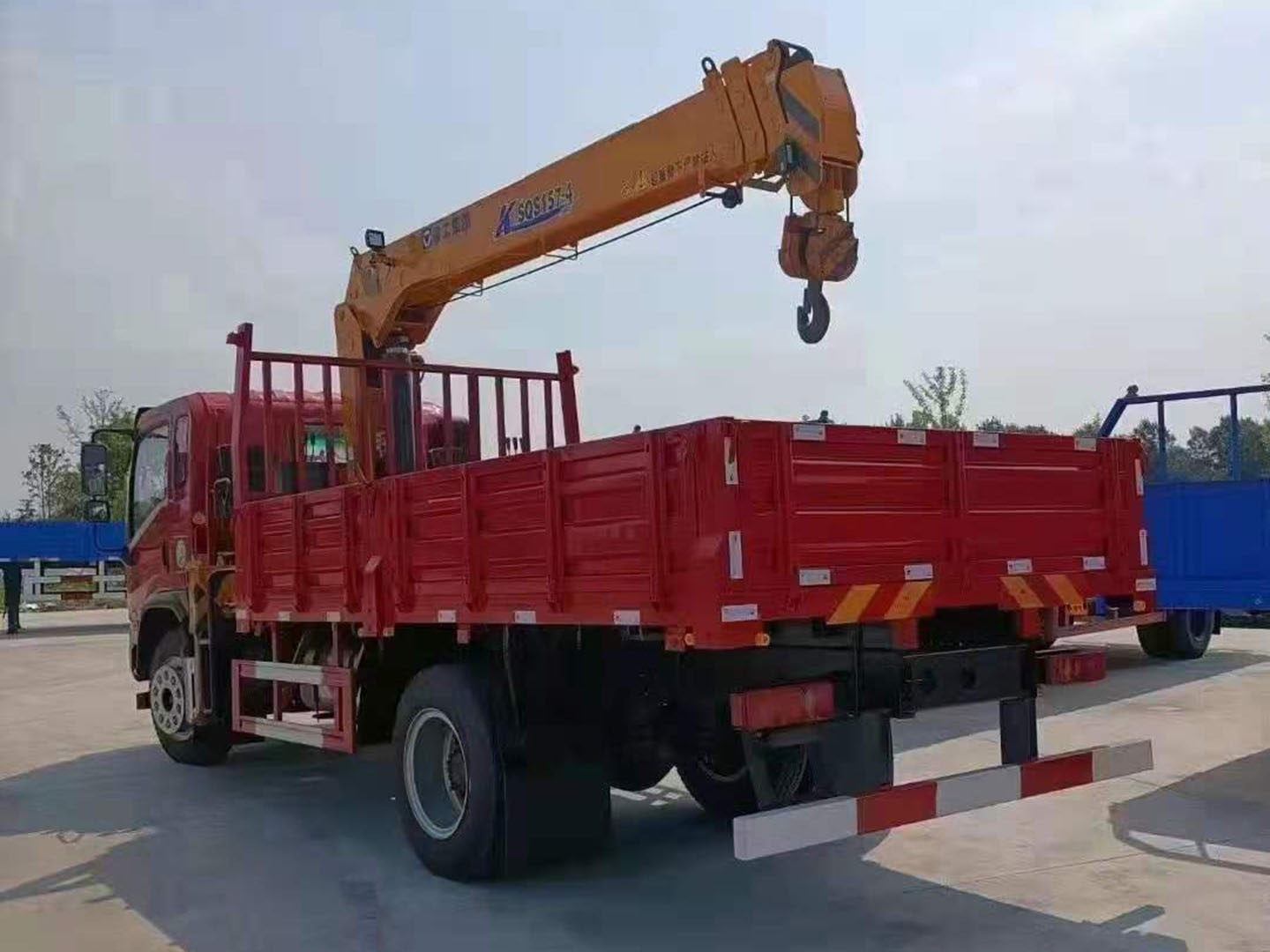 大運G6國六單橋徐工6.3噸隨車吊