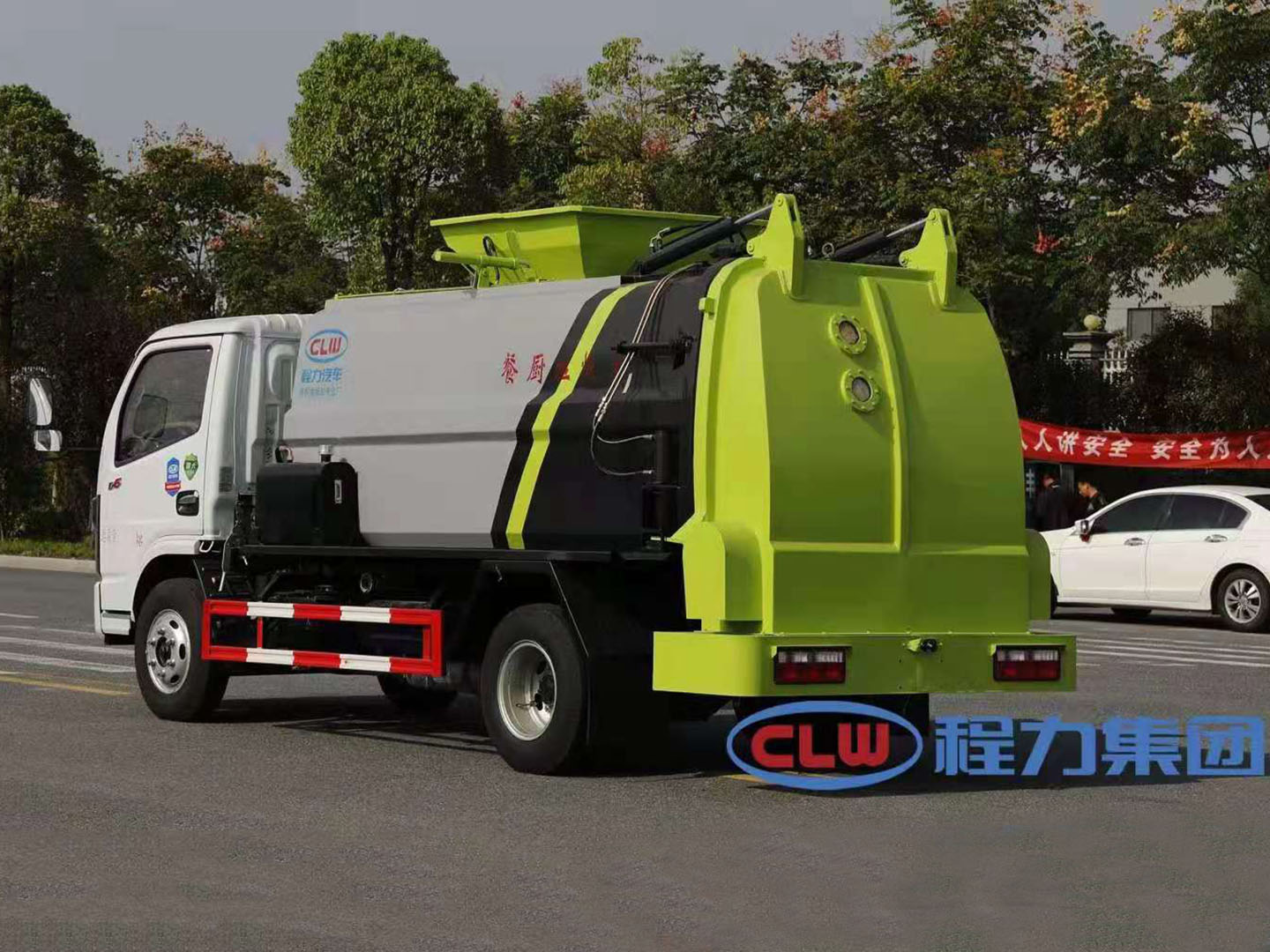 國六東風多利卡D6（方罐）餐廚垃圾車