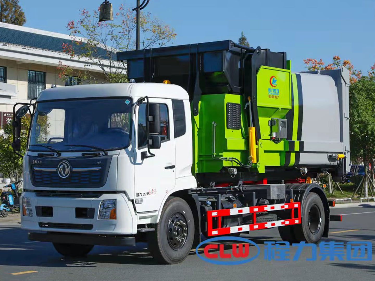 國六東風天錦鉤臂垃圾車