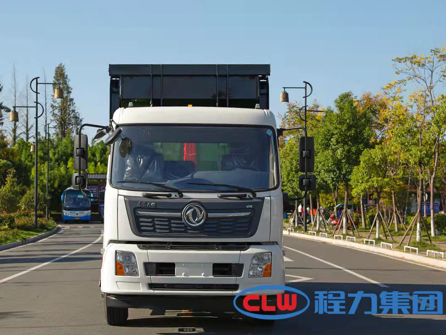 國六東風天錦鉤臂垃圾車