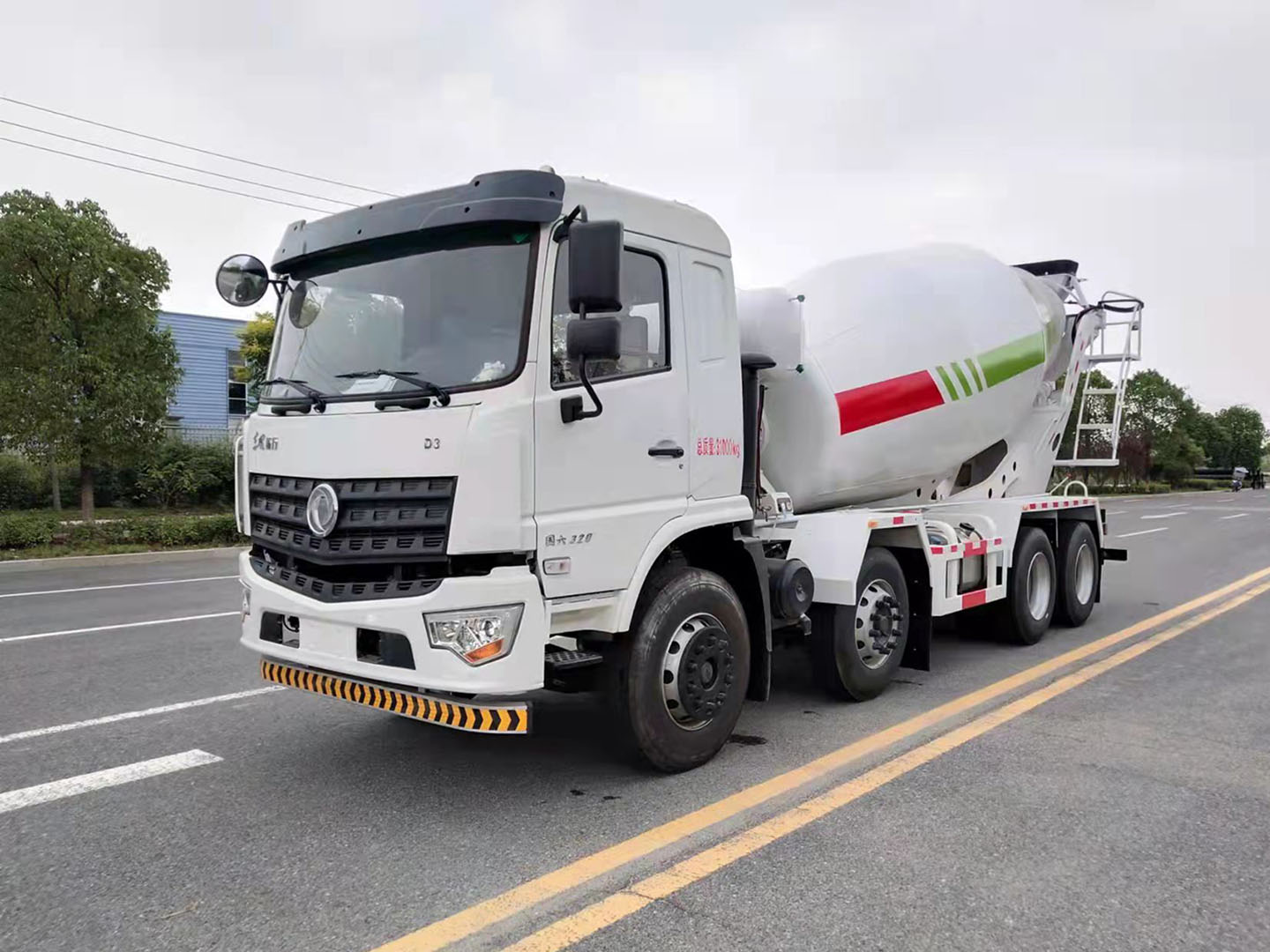 國六東風暢行D3輕量化12方攪拌車