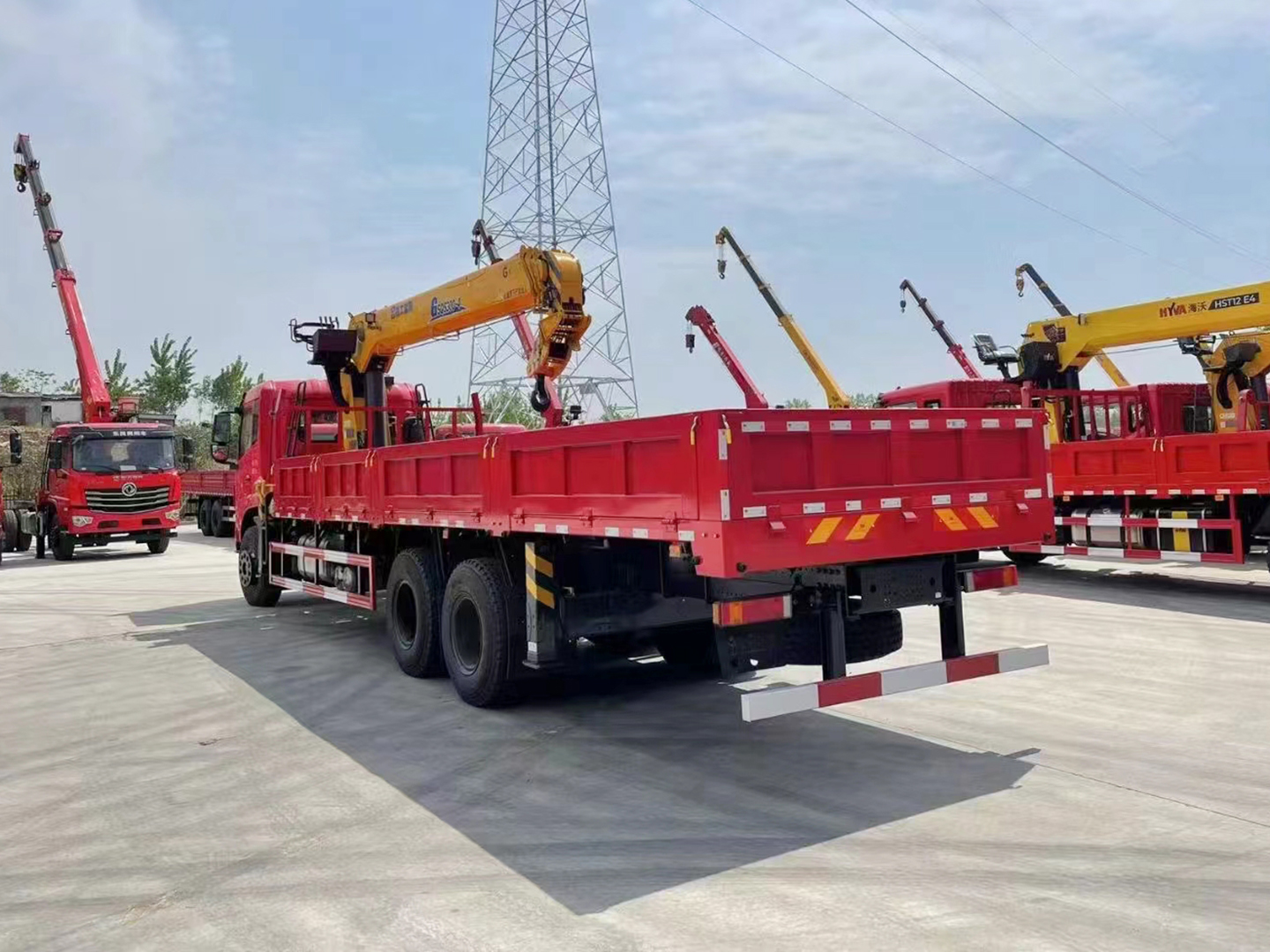 東風K5后八輪隨車吊