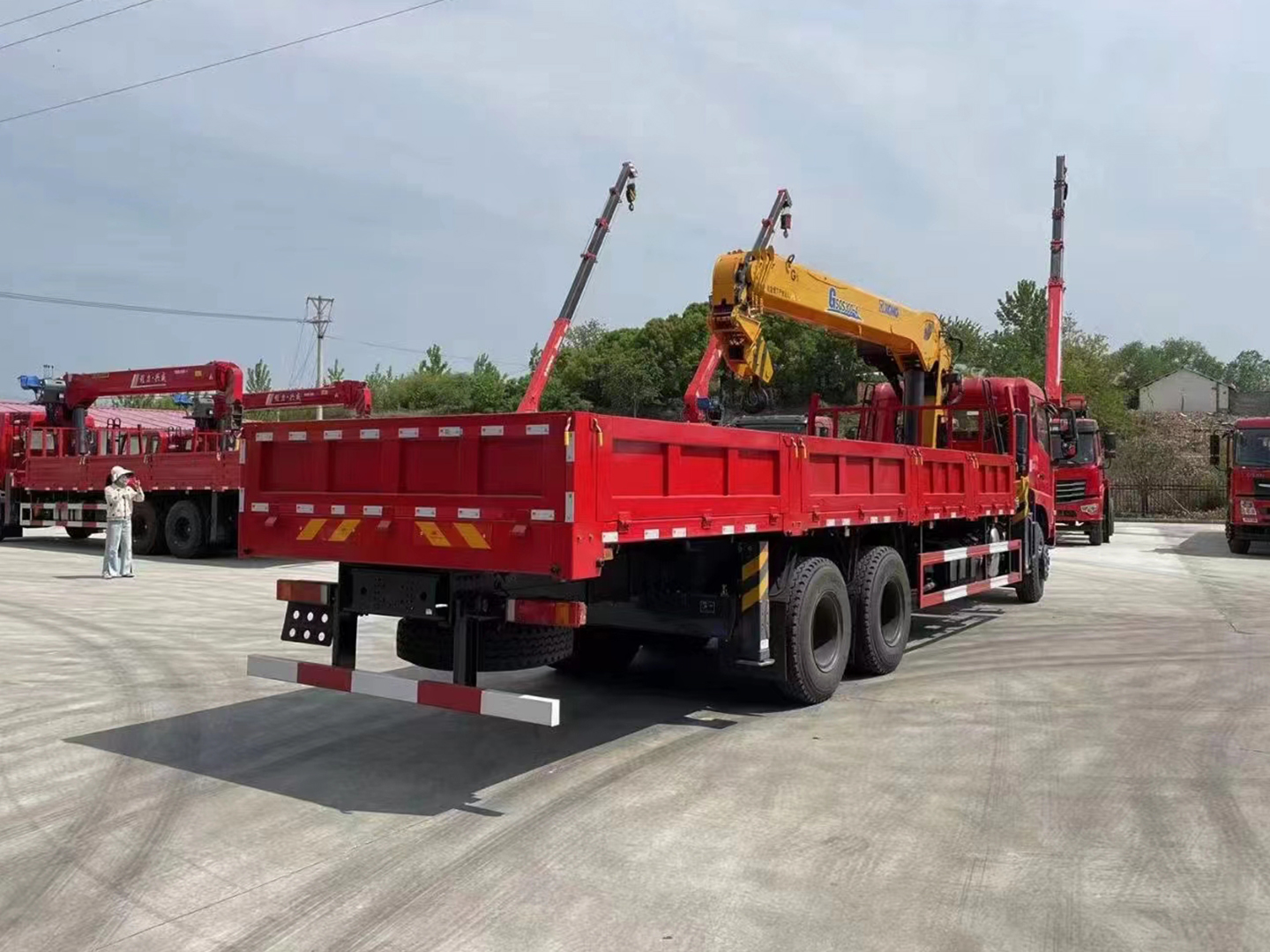 東風K5后八輪隨車吊