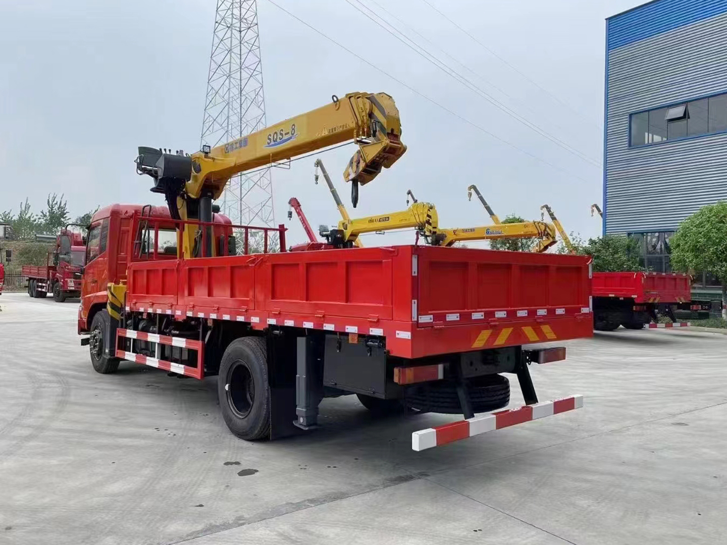 東風(fēng)天錦8噸徐工隨車吊