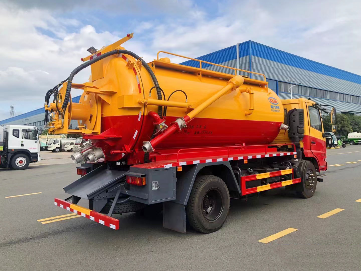 國六東風天錦KS清洗吸污車