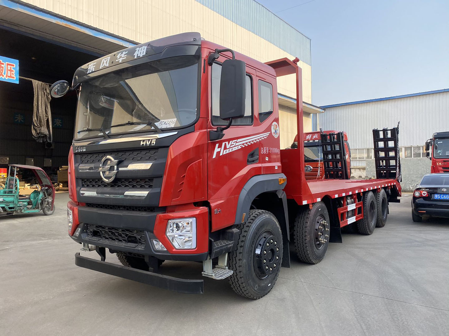 東風華神HV5前四后八平板車