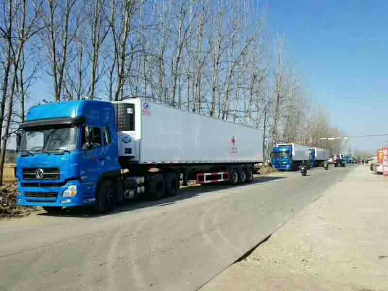 程力蘇丹半掛冷藏車項(xiàng)目