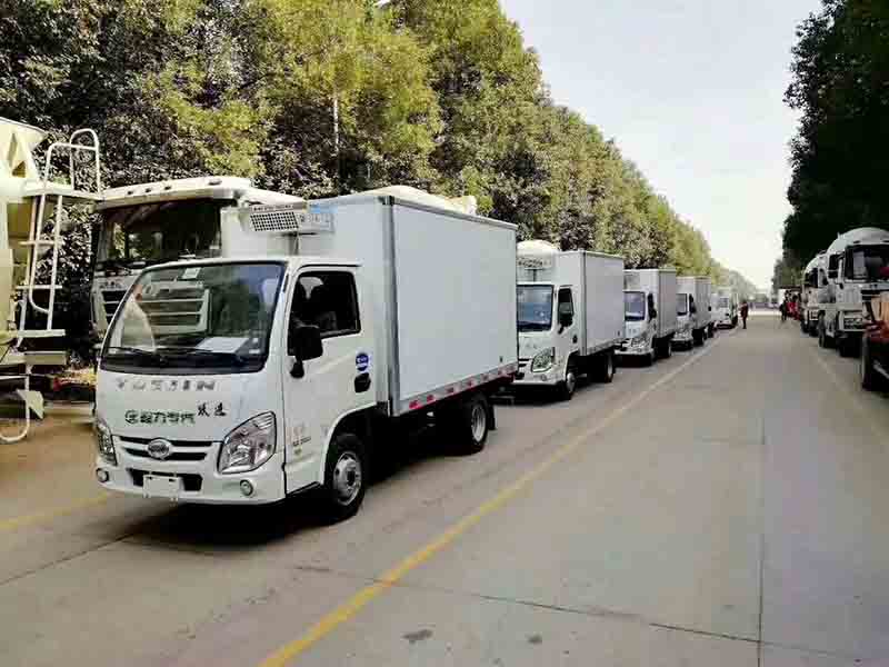 躍進(jìn)小福星國(guó)五柴油冷藏車(chē)8臺(tái)齊發(fā)