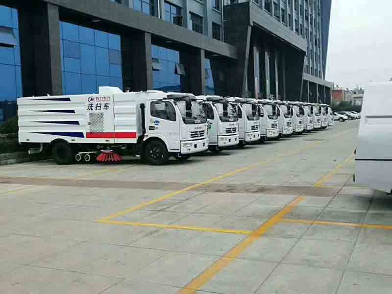程力洗掃車項(xiàng)目展示