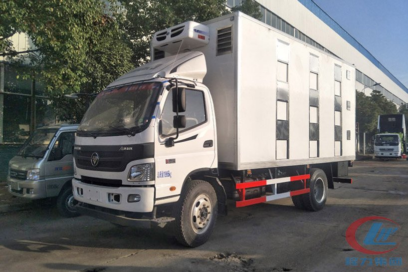 福田5米2運輸車側面圖