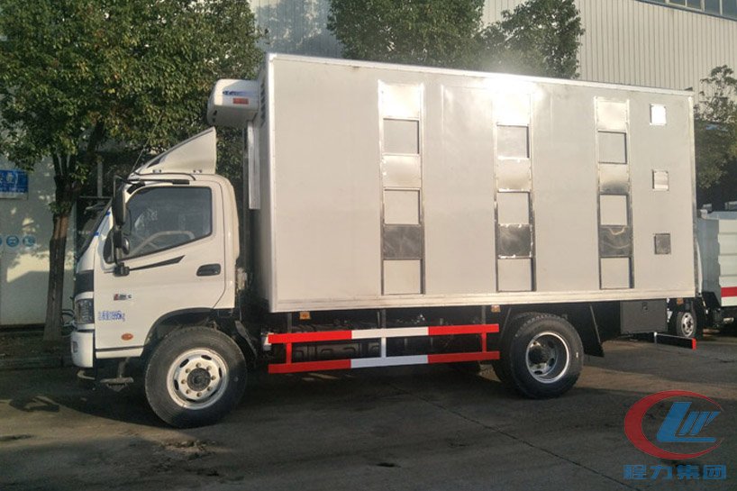 福田5米2運輸車側面圖