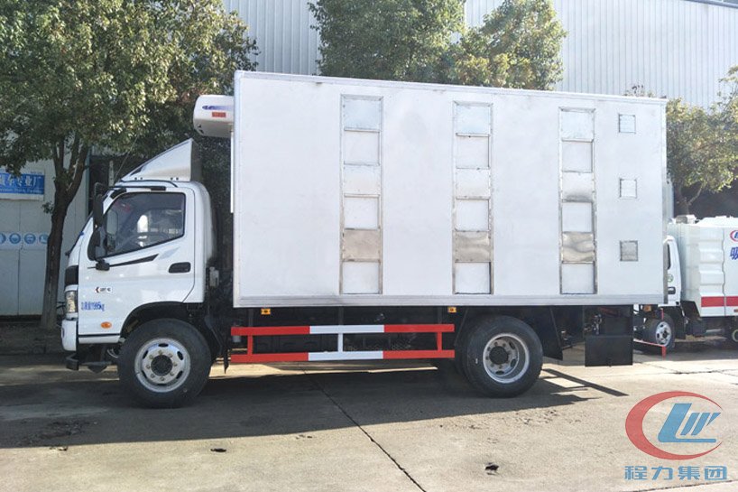 福田5米2運輸車側面圖
