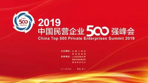 2019全國民營企業(yè)500強