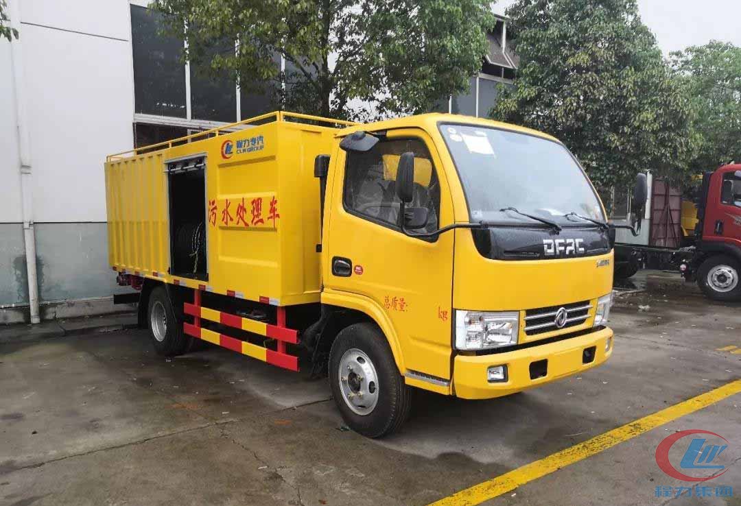 藍牌污水處理車