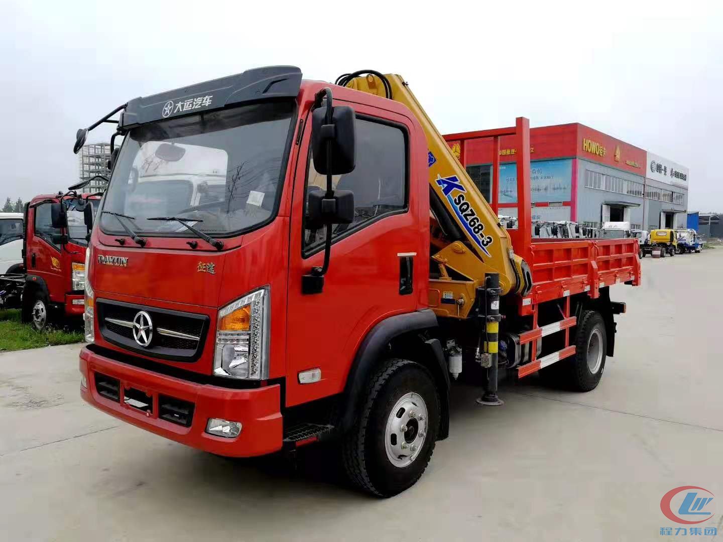 湖北程力大運(yùn)藍(lán)牌隨車(chē)吊