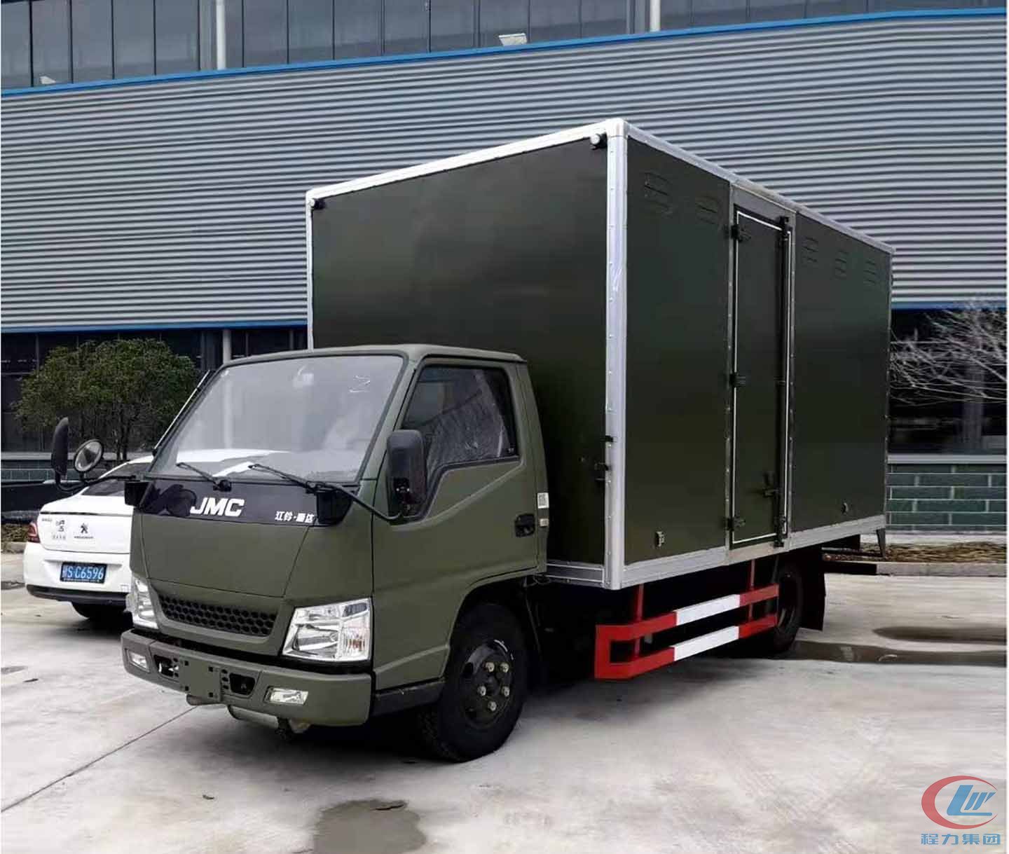 江鈴爆破器材運(yùn)輸車（藍(lán)牌）側(cè)面圖